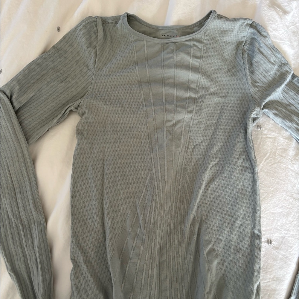 Free People Light Gray Bodysuit - Picture 4 of 9